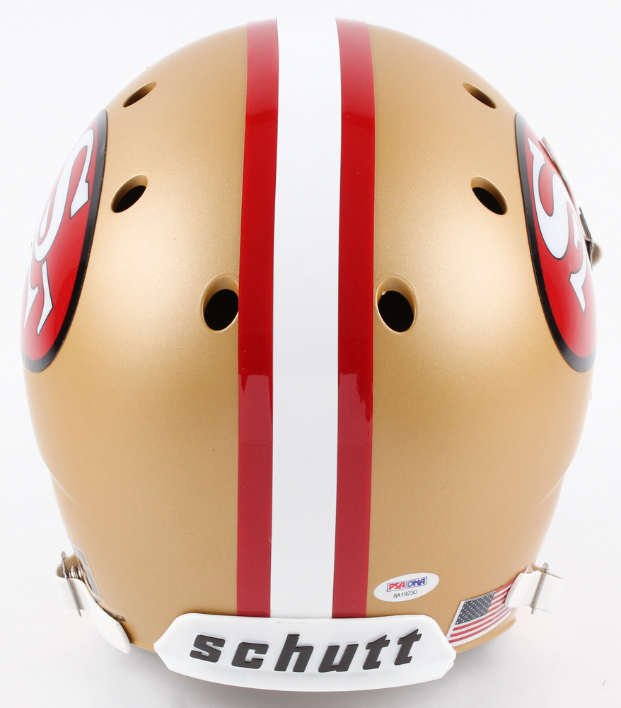 Jerry Rice Signed 49ers Full-Size Custom Matte Helmet (PSA COA) at PristineAuction.com Jerry Rice Signed 49ers Full-Size Custom Matte Helmet (PSA COA) at PristineAuction.com