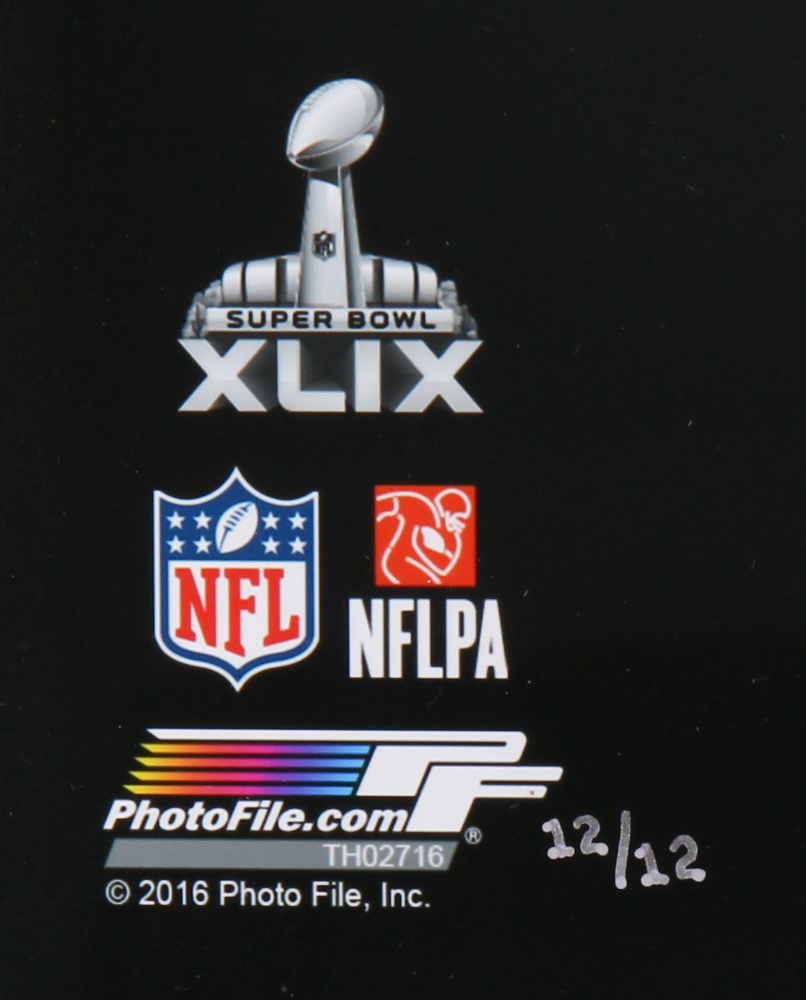 Tom Brady Signed Patriots Limited Edition "Super Bowl 49 Touch Down Scream" 27x31 Custom Framed Photo Inscribed "SB 49 MVP" #12/12 (Steiner COA & Tristar Hologram) at PristineAuction.com Tom Brady Signed Patriots Limited Edition "Super Bowl 49 Touch Down Scream" 27x31 Custom Framed Photo Inscribed "SB 49 MVP" #12/12 (Steiner COA & Tristar Hologram) at PristineAuction.com