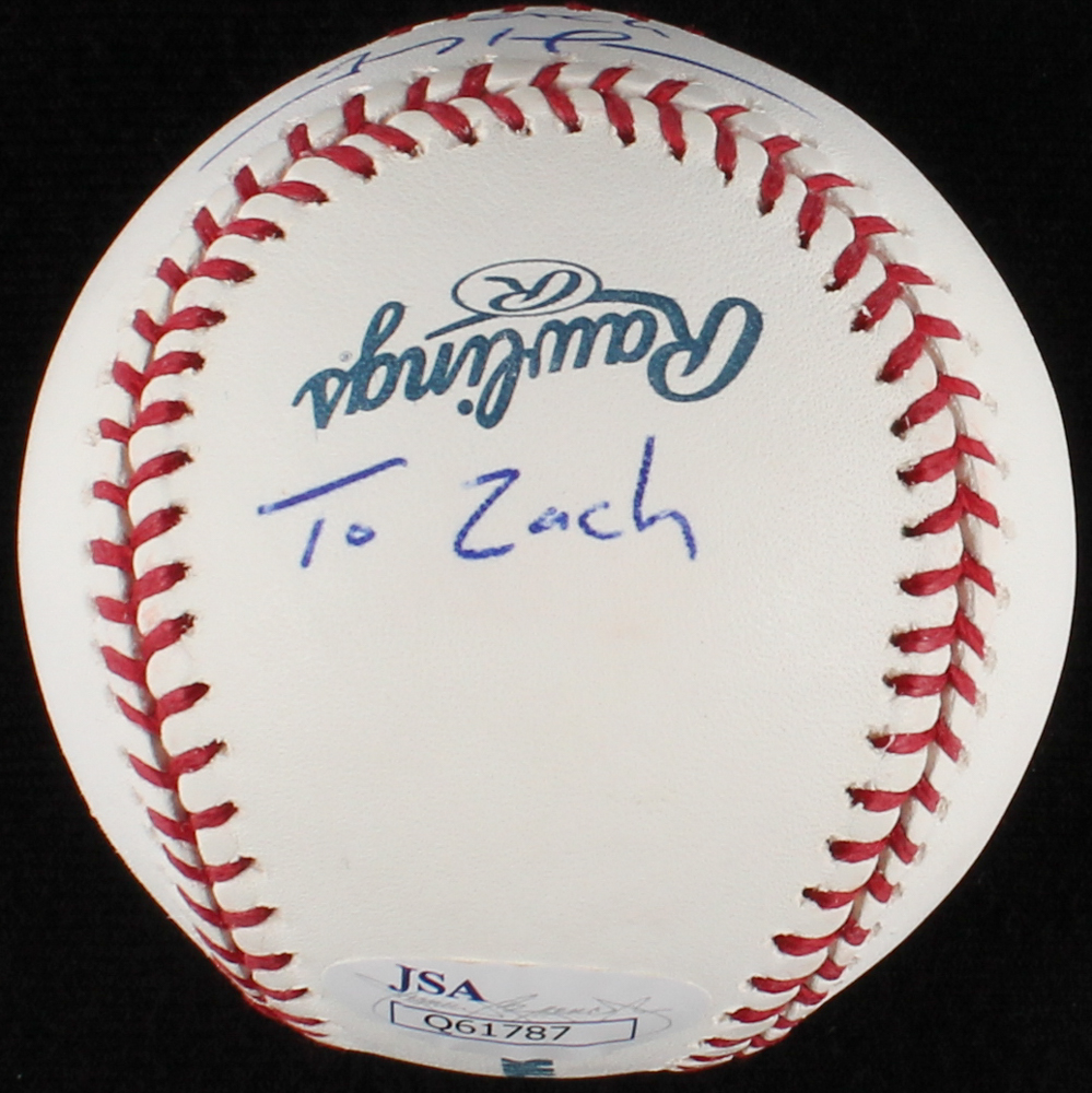 Trevor Hoffman Signed OML Baseball (JSA COA) at PristineAuction.com Trevor Hoffman Signed OML Baseball (JSA COA) at PristineAuction.com