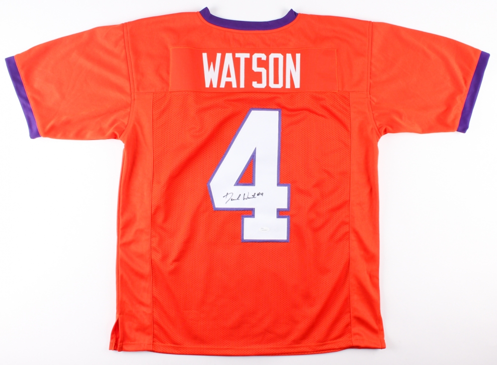 Deshaun Watson Signed Clemson Tigers Jersey (JSA Hologram) at PristineAuction.com Deshaun Watson Signed Clemson Tigers Jersey (JSA Hologram) at PristineAuction.com