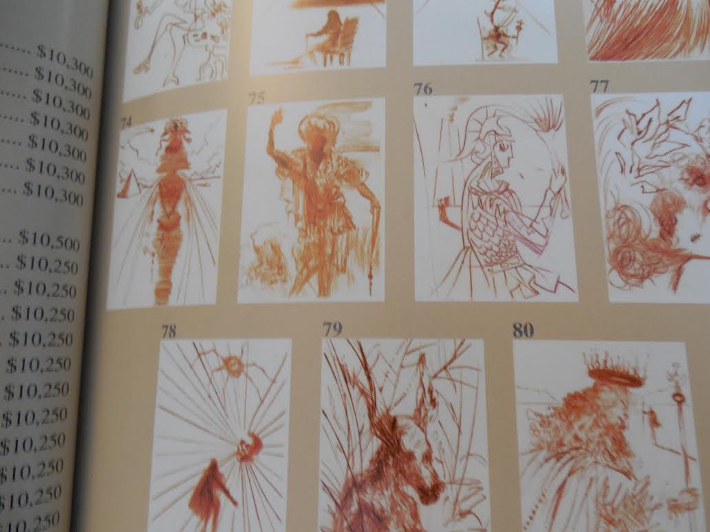 Salvador Dali Signed LE 1968 Much Ado About Shakespeare : Troilus and Cressida 12x16 Custom Framed Etchings on Rives Paper (PA LOA) at PristineAuction.com Salvador Dali Signed LE 1968 Much Ado About Shakespeare : Troilus and Cressida 12x16 Custom Framed Etchings on Rives Paper (PA LOA) at PristineAuction.com