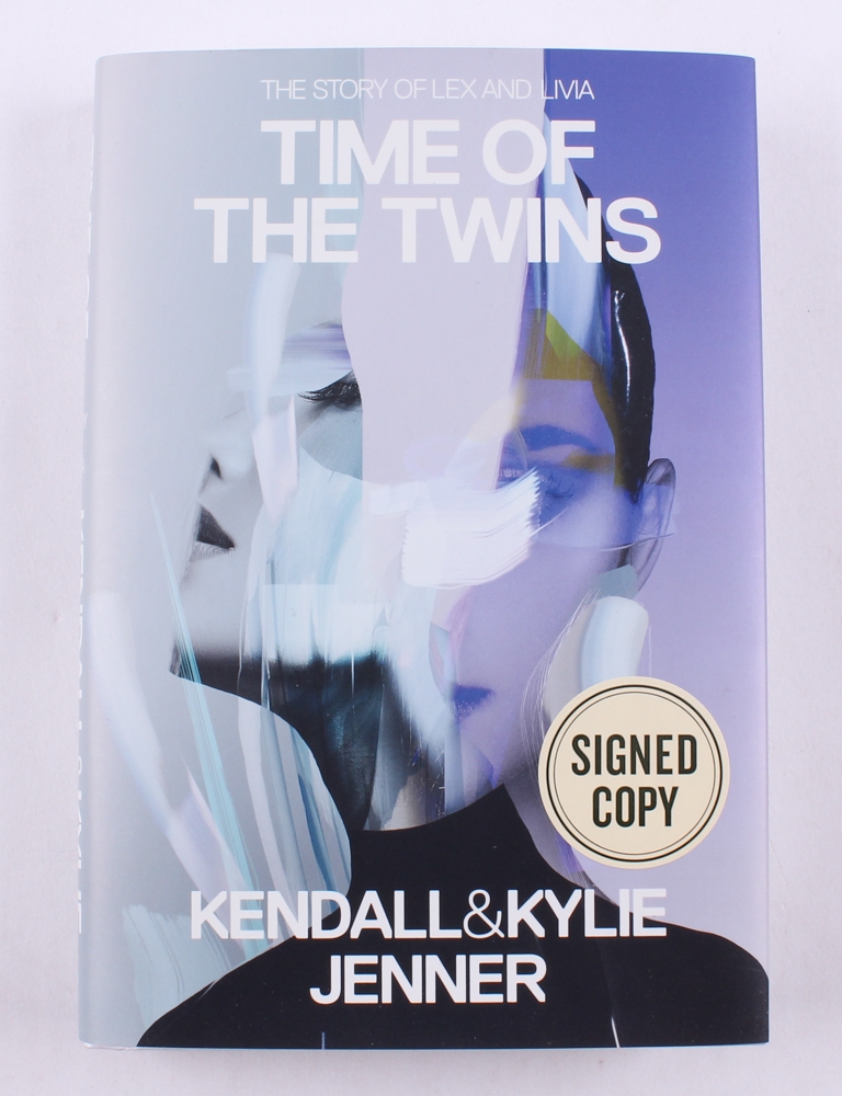 Kendall Jenner & Kylie Jenner Dual Signed "Time of the Twins" Hardback First Edition Book (JSA COA) at PristineAuction.com Kendall Jenner & Kylie Jenner Dual Signed "Time of the Twins" Hardback First Edition Book (JSA COA) at PristineAuction.com