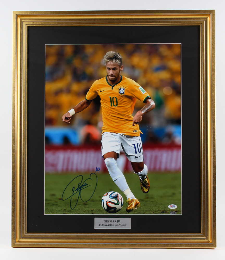 Neymar Jr セール グッズ】PANINI TREBLE ネイマール サイン Neymar Jr