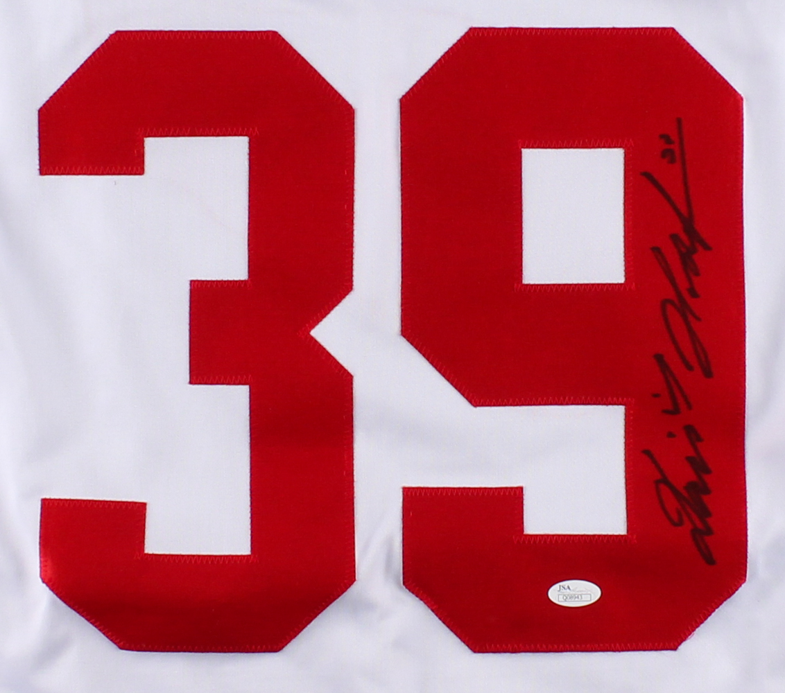 Dominik Hasek Signed Red Wings Jersey (JSA COA) at PristineAuction.com Dominik Hasek Signed Red Wings Jersey (JSA COA) at PristineAuction.com