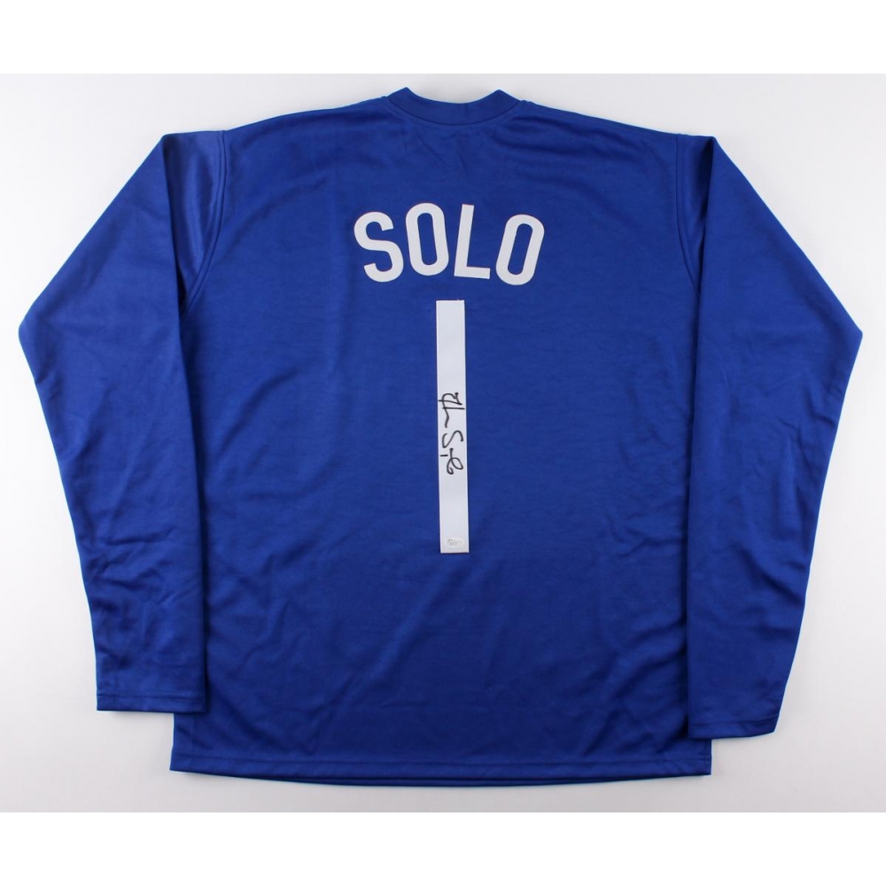 Hope Solo Signed Team USA Soccer Jersey (JSA COA) Pristine Auction