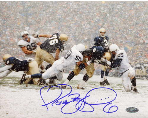 Jerome Bettis Signed Notre Dame Fighting Irish 16x20 Photo (Steiner COA) at PristineAuction.com Jerome Bettis Signed Notre Dame Fighting Irish 16x20 Photo (Steiner COA) at PristineAuction.com