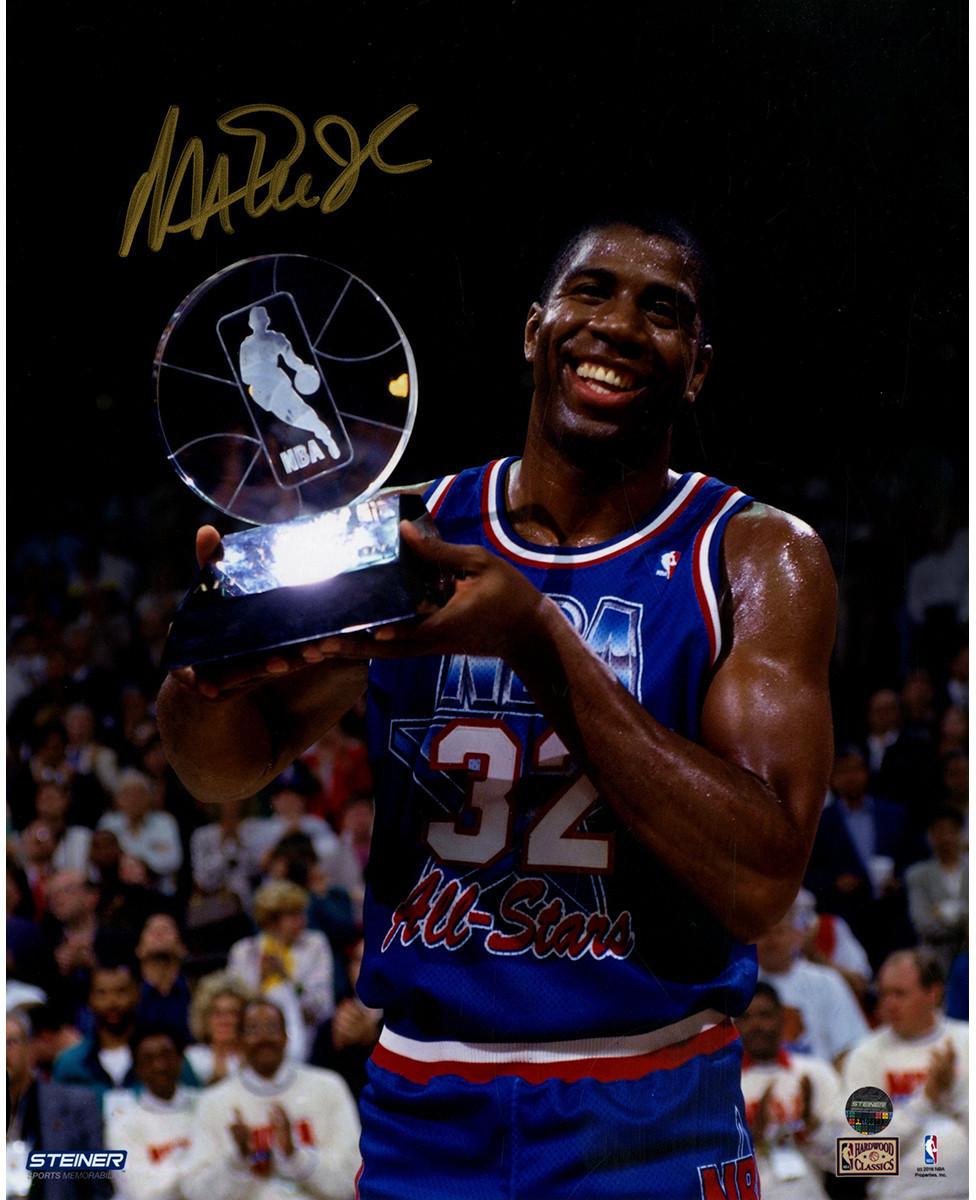Magic Johnson Signed Lakers "1992 All-Star Game MVP" 8x10 Photo (Steiner COA) at PristineAuction.com Magic Johnson Signed Lakers "1992 All-Star Game MVP" 8x10 Photo (Steiner COA) at PristineAuction.com