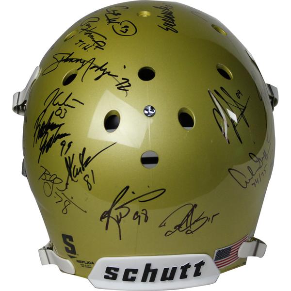 Heisman Trophy Winners Full-Size Helmet Signed by (24) with Earl Campbell, Paul Hornung, Jason White, Bo Jackson, Billy Sims, Steve Owens (Steiner COA) at PristineAuction.com Heisman Trophy Winners Full-Size Helmet Signed by (24) with Earl Campbell, Paul Hornung, Jason White, Bo Jackson, Billy Sims, Steve Owens (Steiner COA) at PristineAuction.com