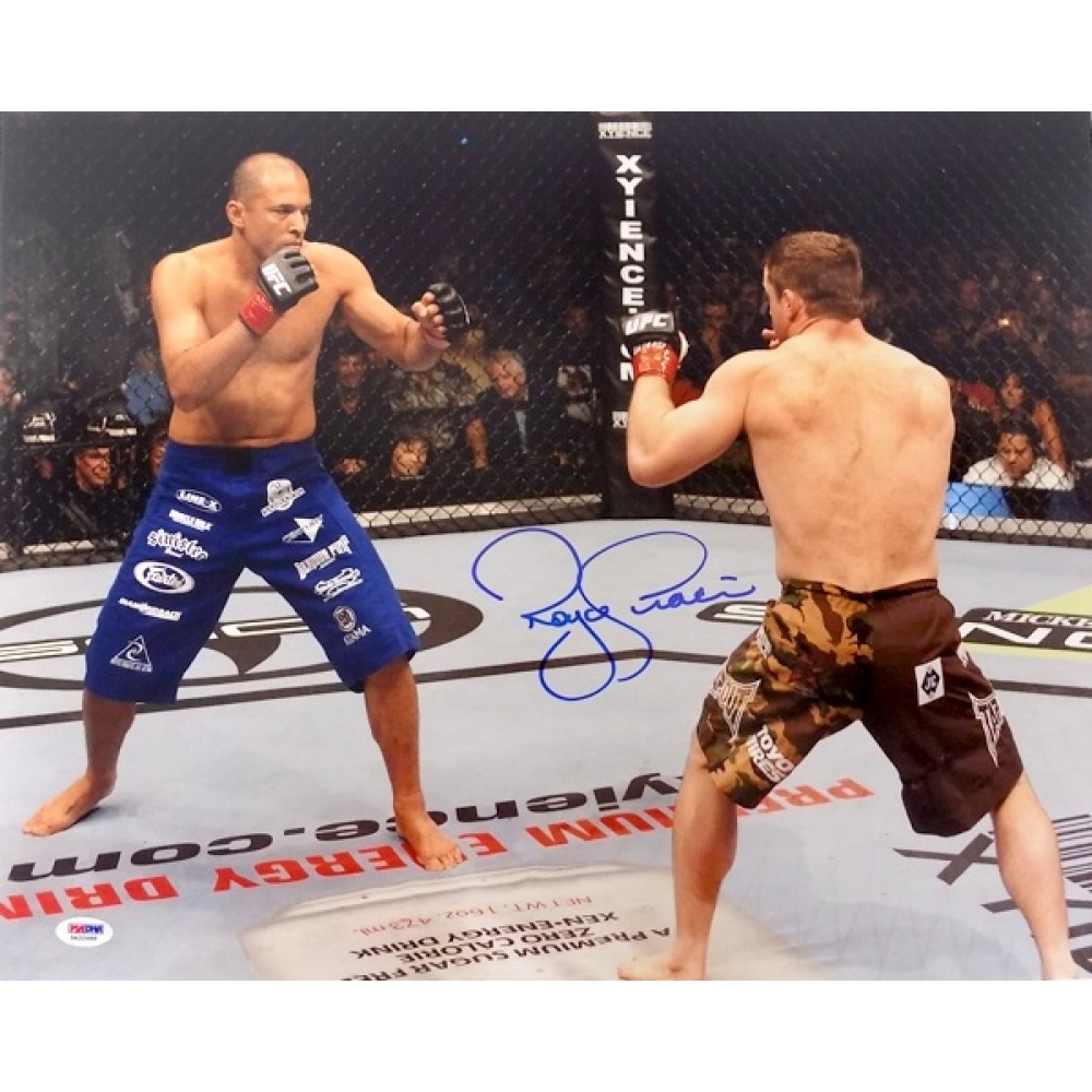 Royce Gracie Signed 16x20 Photo (PSA COA) Pristine Auction