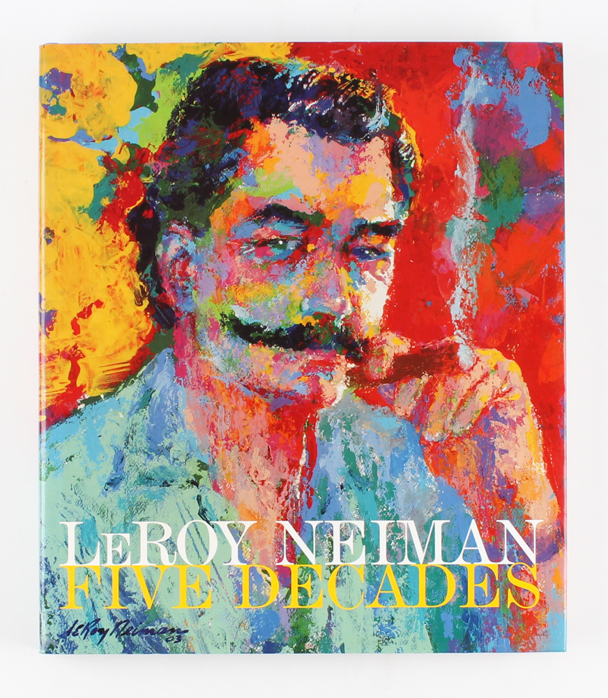 LeRoy Neiman Signed "Five Decades" Hardback Book (JSA COA) at PristineAuction.com LeRoy Neiman Signed "Five Decades" Hardback Book (JSA COA) at PristineAuction.com