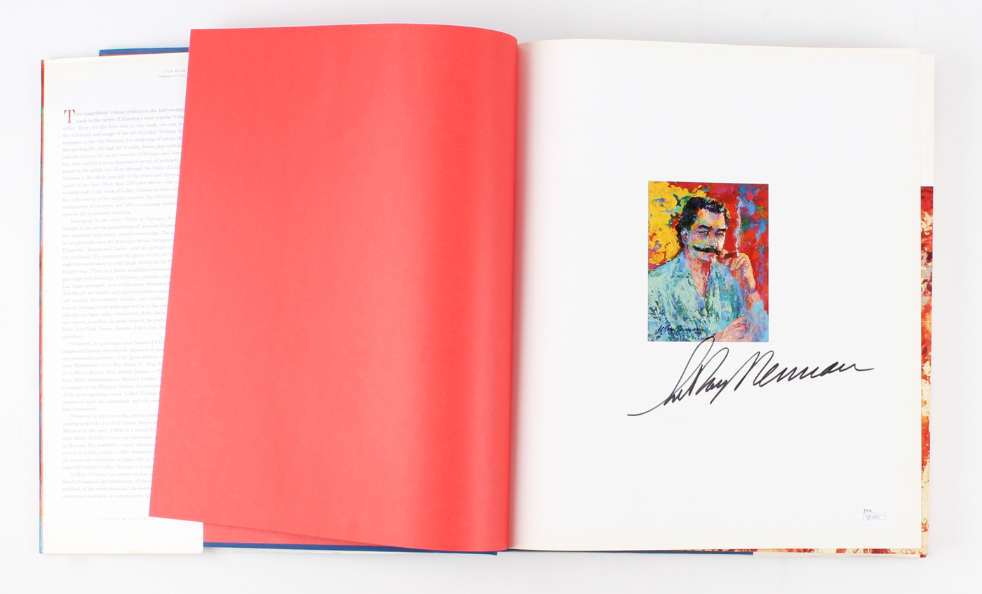 LeRoy Neiman Signed "Five Decades" Hardback Book (JSA COA) at PristineAuction.com LeRoy Neiman Signed "Five Decades" Hardback Book (JSA COA) at PristineAuction.com
