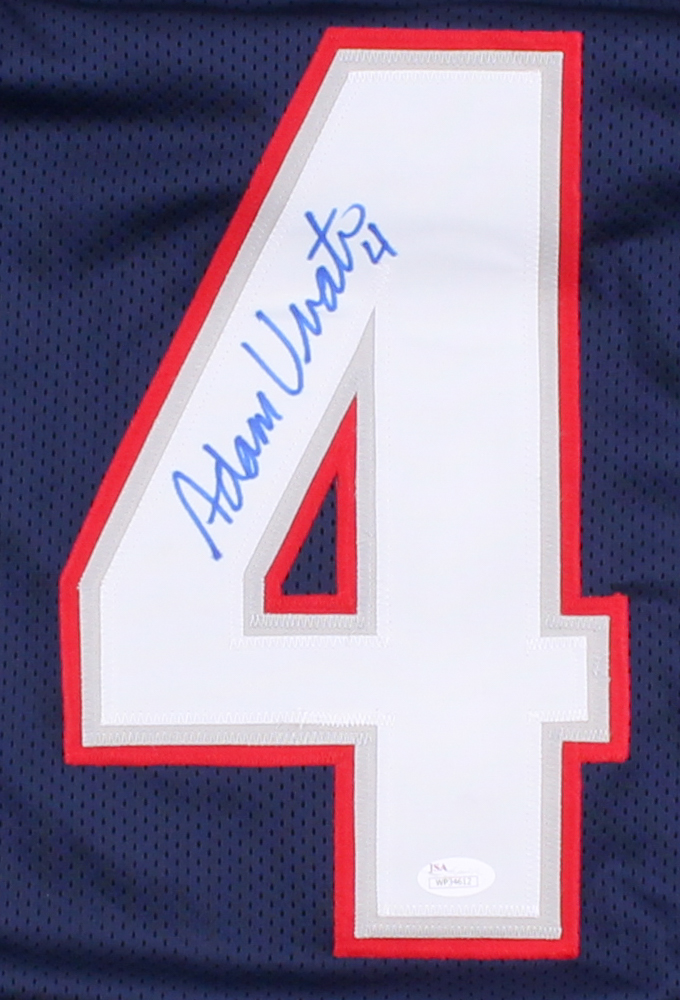 Adam Vinatieri Signed Patriots Jersey (JSA) at PristineAuction.com Adam Vinatieri Signed Patriots Jersey (JSA) at PristineAuction.com