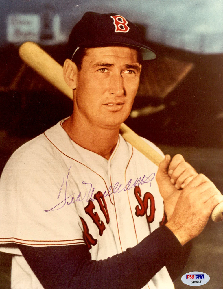 Ted Williams Signed Red Sox 8x10 Photo (PSA LOA) at PristineAuction.com Ted Williams Signed Red Sox 8x10 Photo (PSA LOA) at PristineAuction.com