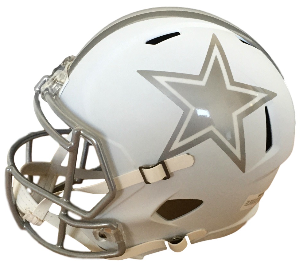 Dak Prescott Signed Cowboys LE Custom Hand Painted Full-Size Matte White ICE Speed Helmet #1/1 (JSA COA) at PristineAuction.com Dak Prescott Signed Cowboys LE Custom Hand Painted Full-Size Matte White ICE Speed Helmet #1/1 (JSA COA) at PristineAuction.com