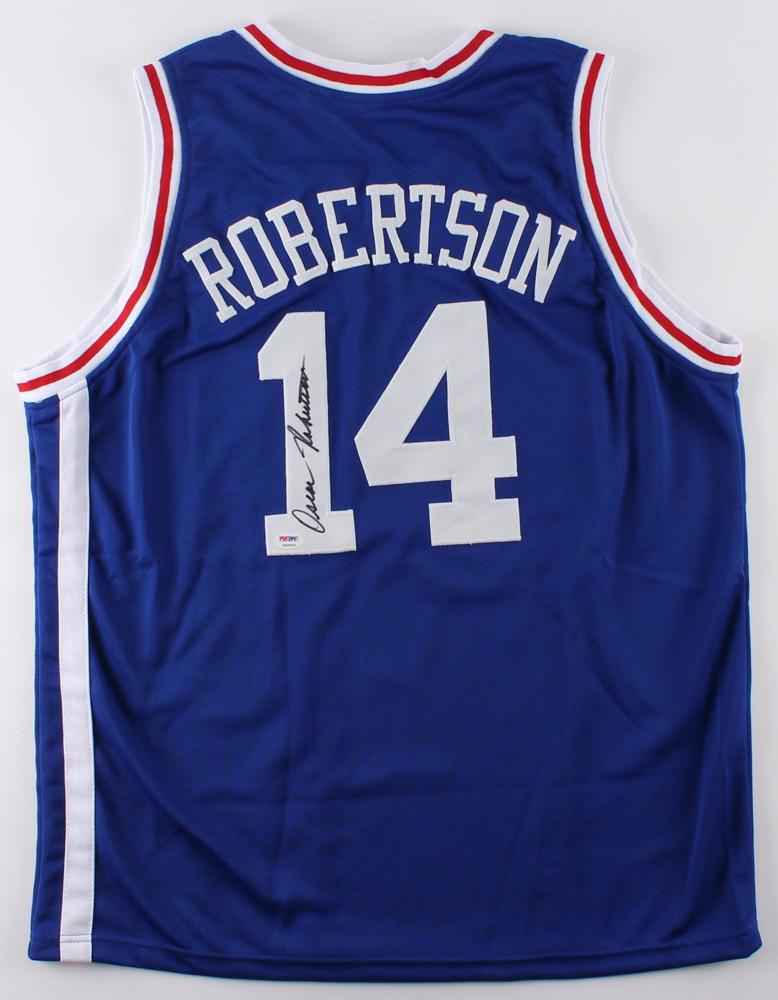 Oscar Robertson Signed Royals Jersey (PSA COA) at PristineAuction.com Oscar Robertson Signed Royals Jersey (PSA COA) at PristineAuction.com