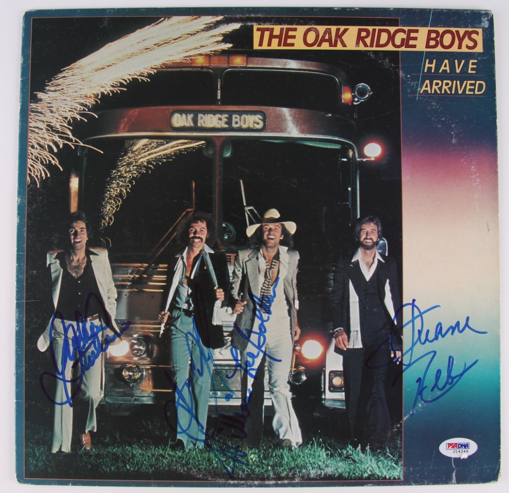 Duane Allen, Joe Bonsall, William Lee Golden, & Richard Sterban Signed