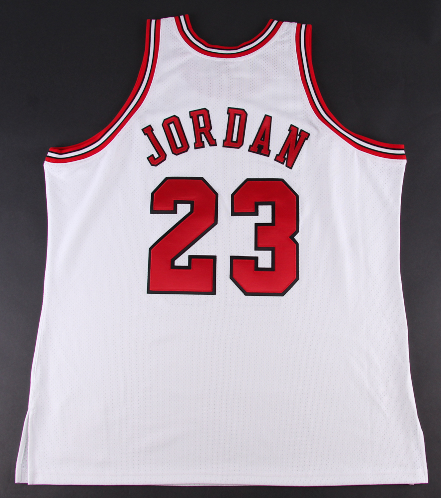 Michael Jordan Signed Limited Edition Bulls Authentic Mitchell & Ness Jersey #23/123 (UDA COA) at PristineAuction.com Michael Jordan Signed Limited Edition Bulls Authentic Mitchell & Ness Jersey #23/123 (UDA COA) at PristineAuction.com