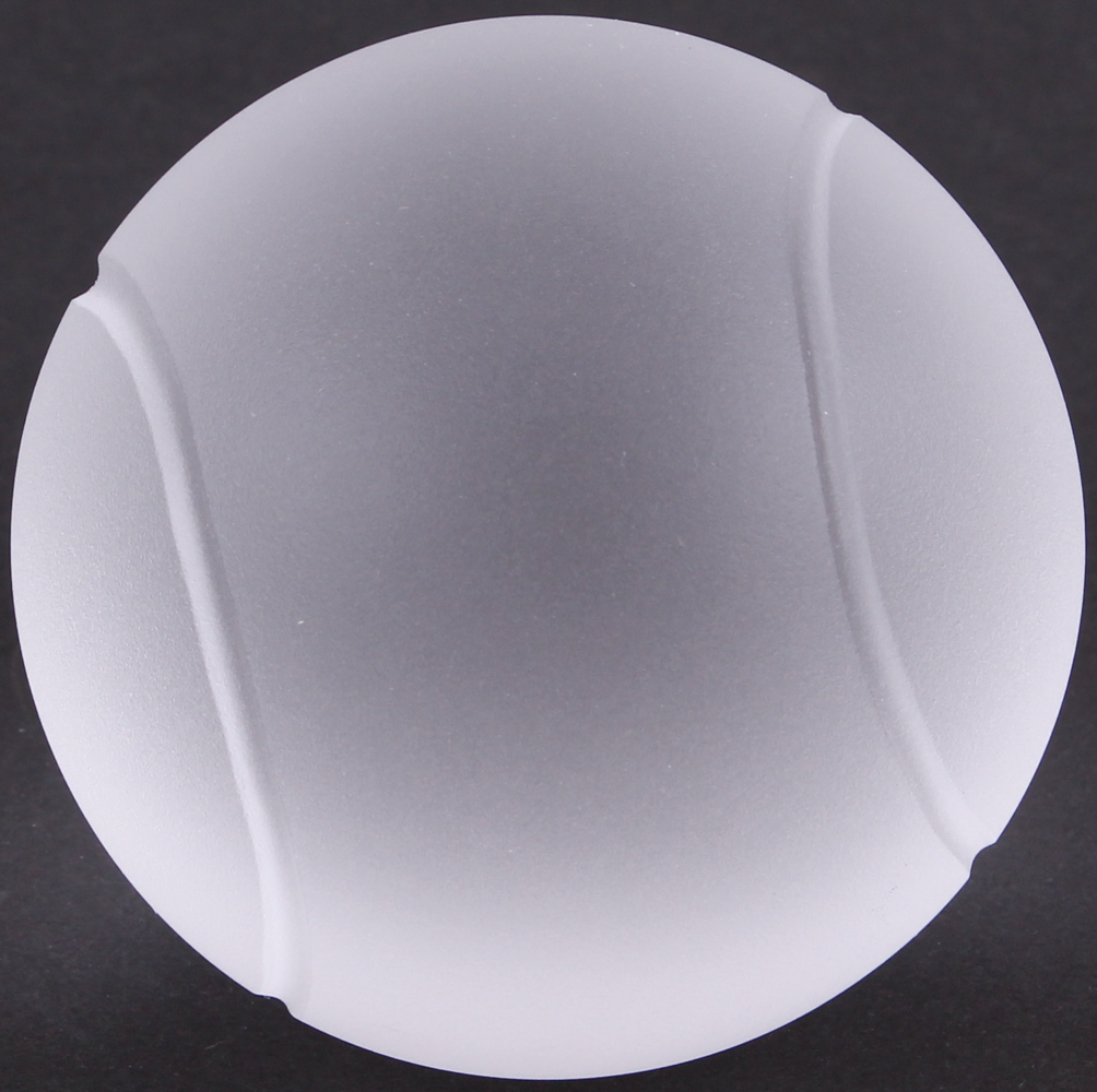 Tiffany & Co. Crystal Tennis Ball at PristineAuction.com Tiffany & Co. Crystal Tennis Ball at PristineAuction.com