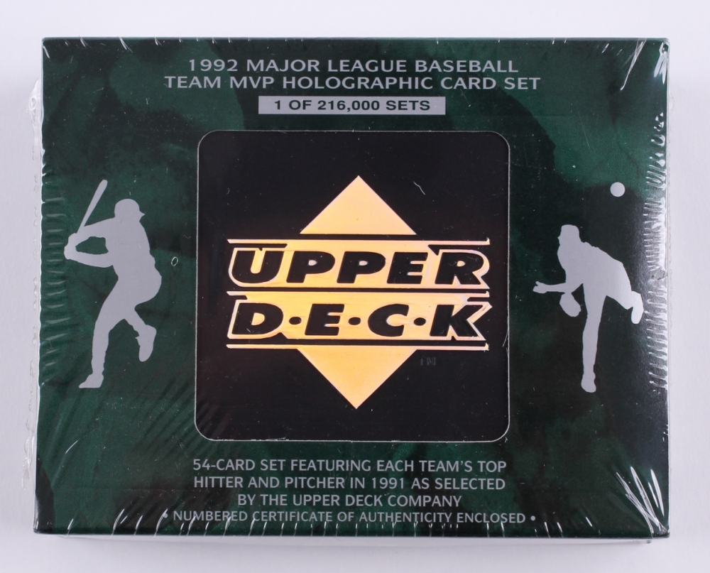 1992 Upper Deck Major League Baseball Team MVP Holographic (54) Card