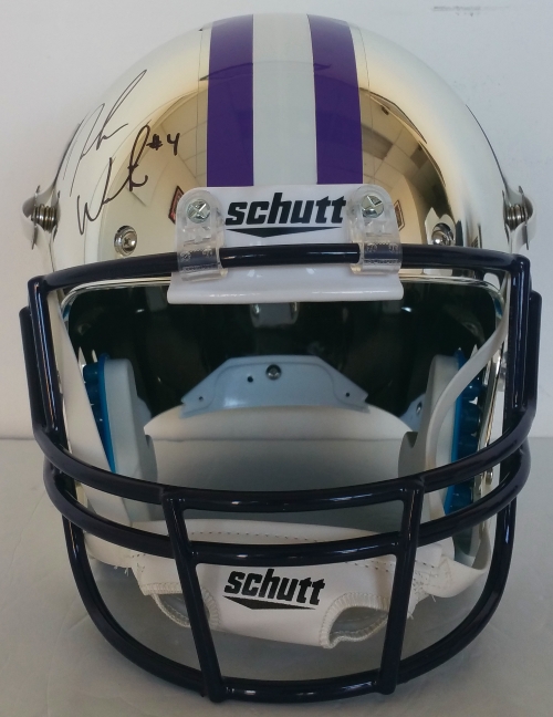 Deshaun Watson Signed Clemson Tigers 2016 National Champions Custom Chrome Full Size Helmet (Beckett COA) at PristineAuction.com Deshaun Watson Signed Clemson Tigers 2016 National Champions Custom Chrome Full Size Helmet (Beckett COA) at PristineAuction.com