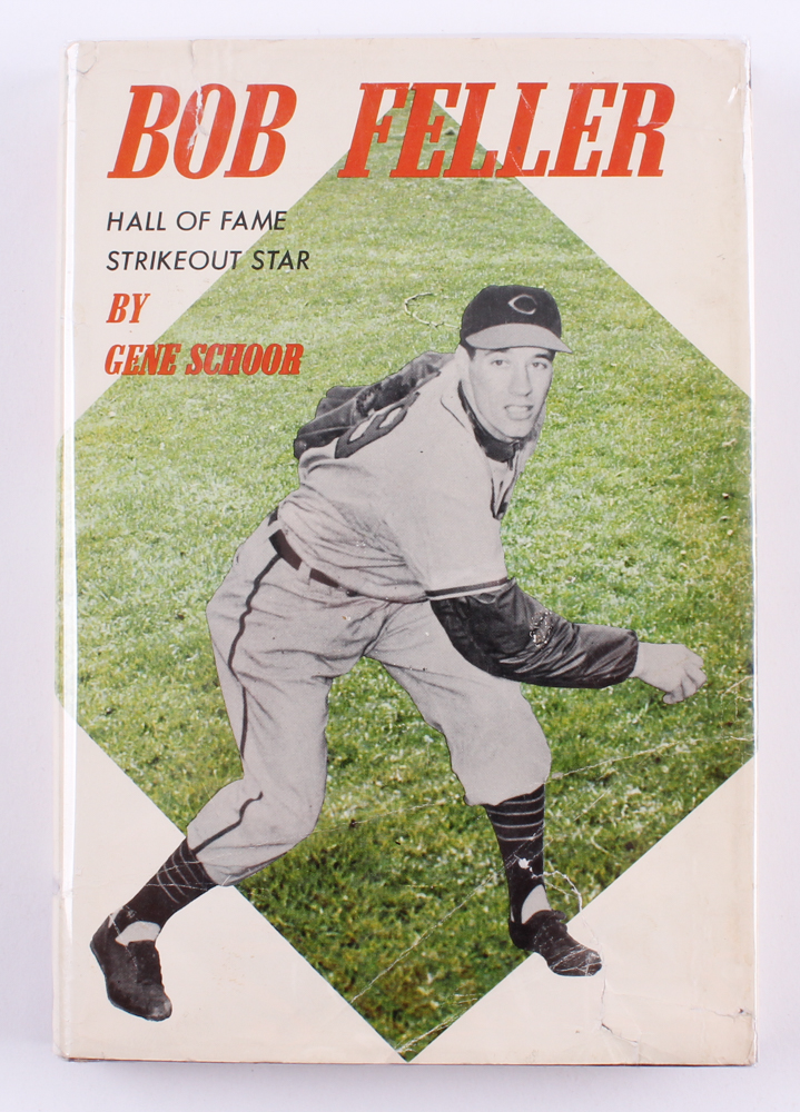 Bob Feller Signed "Bob Feller Hall of Fame Strikeout Star" By Gene Schoor Hardback Book (JSA COA) at PristineAuction.com Bob Feller Signed "Bob Feller Hall of Fame Strikeout Star" By Gene Schoor Hardback Book (JSA COA) at PristineAuction.com