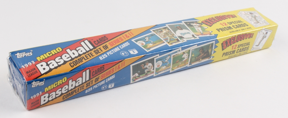 1993 Topps Micro Baseball Cards Complete Set Baseball Poster