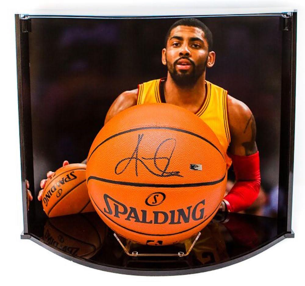 kyrie irving signed ball