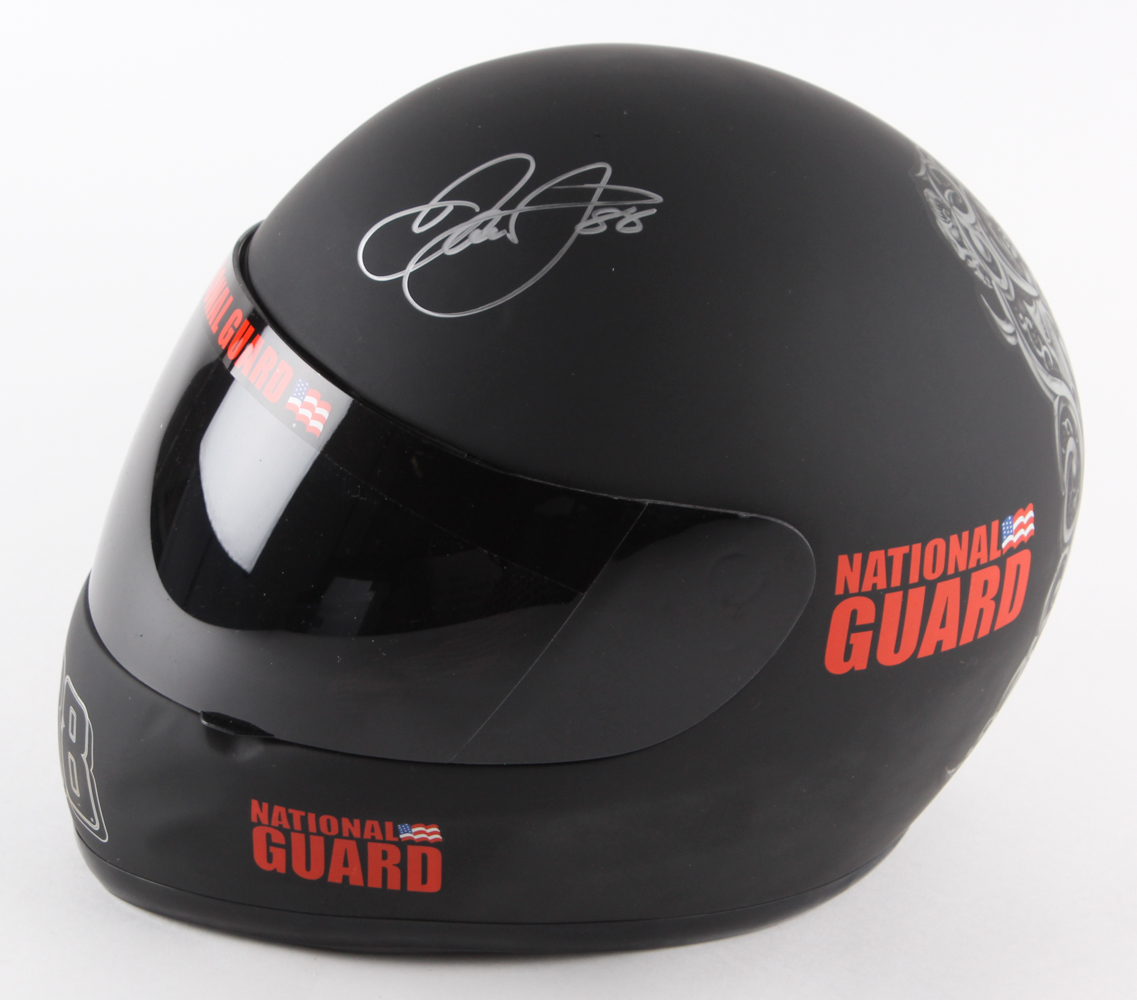 Dale Earnhardt Jr. Signed NASCAR Full-Size Matte Black Helmet Inscribed "88" (JSA COA) at PristineAuction.com Dale Earnhardt Jr. Signed NASCAR Full-Size Matte Black Helmet Inscribed "88" (JSA COA) at PristineAuction.com