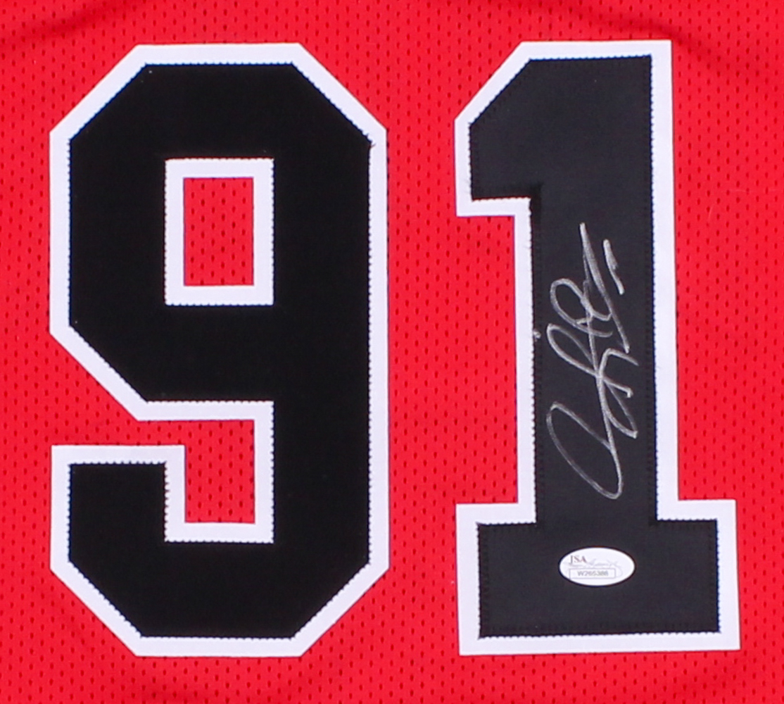 Dennis Rodman Signed Bulls Jersey (JSA COA) at PristineAuction.com Dennis Rodman Signed Bulls Jersey (JSA COA) at PristineAuction.com