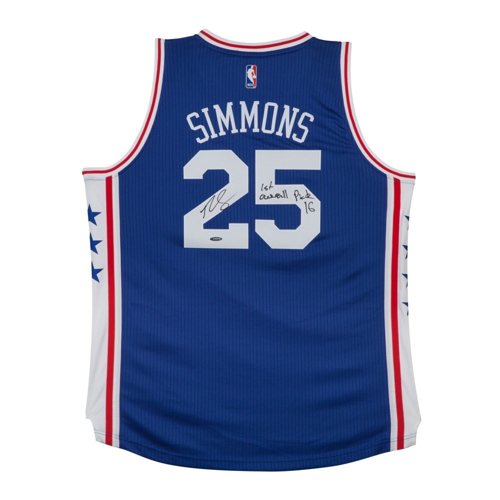 Ben Simmons Signed Jersey Inscribed 