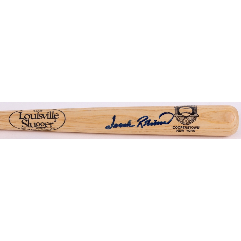 Frank Robinson Signed Louisville Slugger Mini Baseball Bat (JSA COA