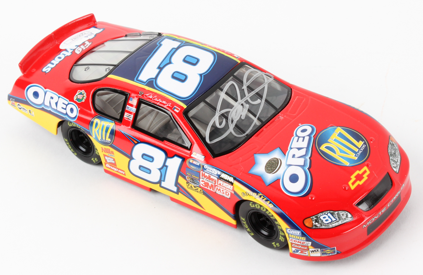 Dale Earnhardt Jr. Signed #81 Oreo / Ritz 1:24 Winner's Circle Die