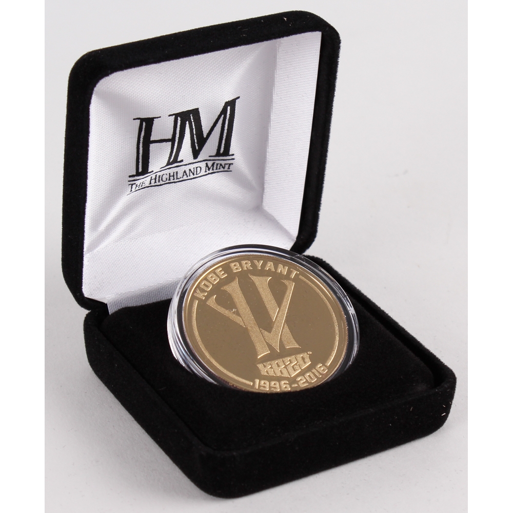 kobe bryant mint coin 2017