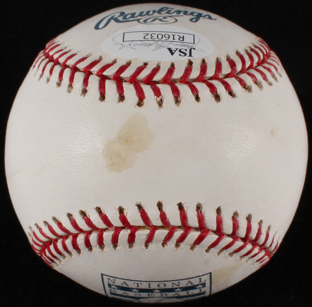 Al Kaline Signed HOF Logo OML Baseball Inscribed (JSA COA) at PristineAuction.com Al Kaline Signed HOF Logo OML Baseball Inscribed (JSA COA) at PristineAuction.com