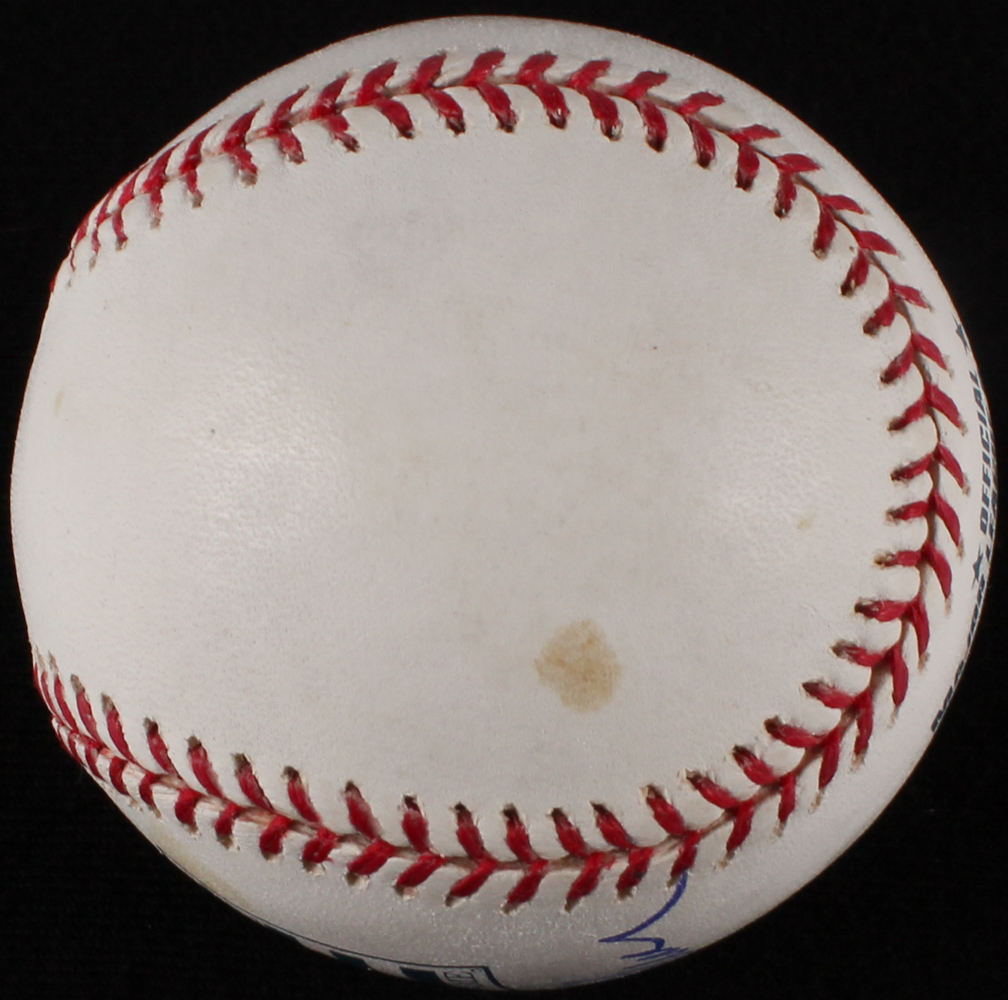 Al Kaline Signed HOF Logo OML Baseball Inscribed (JSA COA) at PristineAuction.com Al Kaline Signed HOF Logo OML Baseball Inscribed (JSA COA) at PristineAuction.com