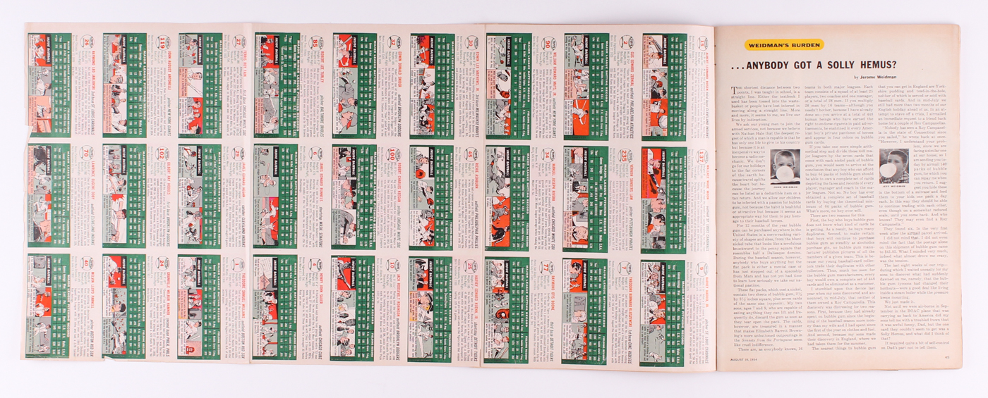 Original First Issue Sports Illustrated Magazine from August 16, 1954 at PristineAuction.com Original First Issue Sports Illustrated Magazine from August 16, 1954 at PristineAuction.com