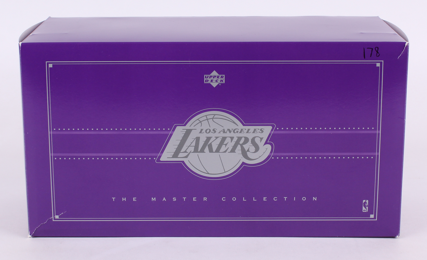 Lot of (36) LE 2000 Upper Deck Lakers Master Collection Basketball Cards With High Quality Display Case at PristineAuction.com Lot of (36) LE 2000 Upper Deck Lakers Master Collection Basketball Cards With High Quality Display Case at PristineAuction.com
