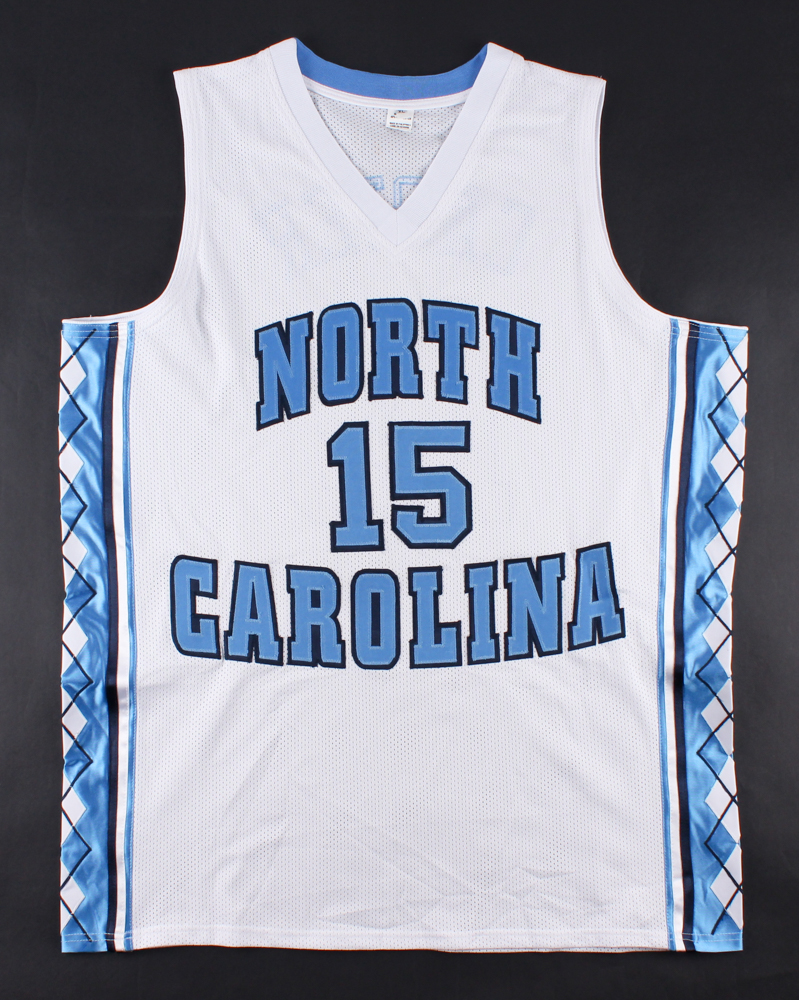 Vince Carter Signed North Carolina Tar Heels Jersey (Mounted Memories) at PristineAuction.com Vince Carter Signed North Carolina Tar Heels Jersey (Mounted Memories) at PristineAuction.com