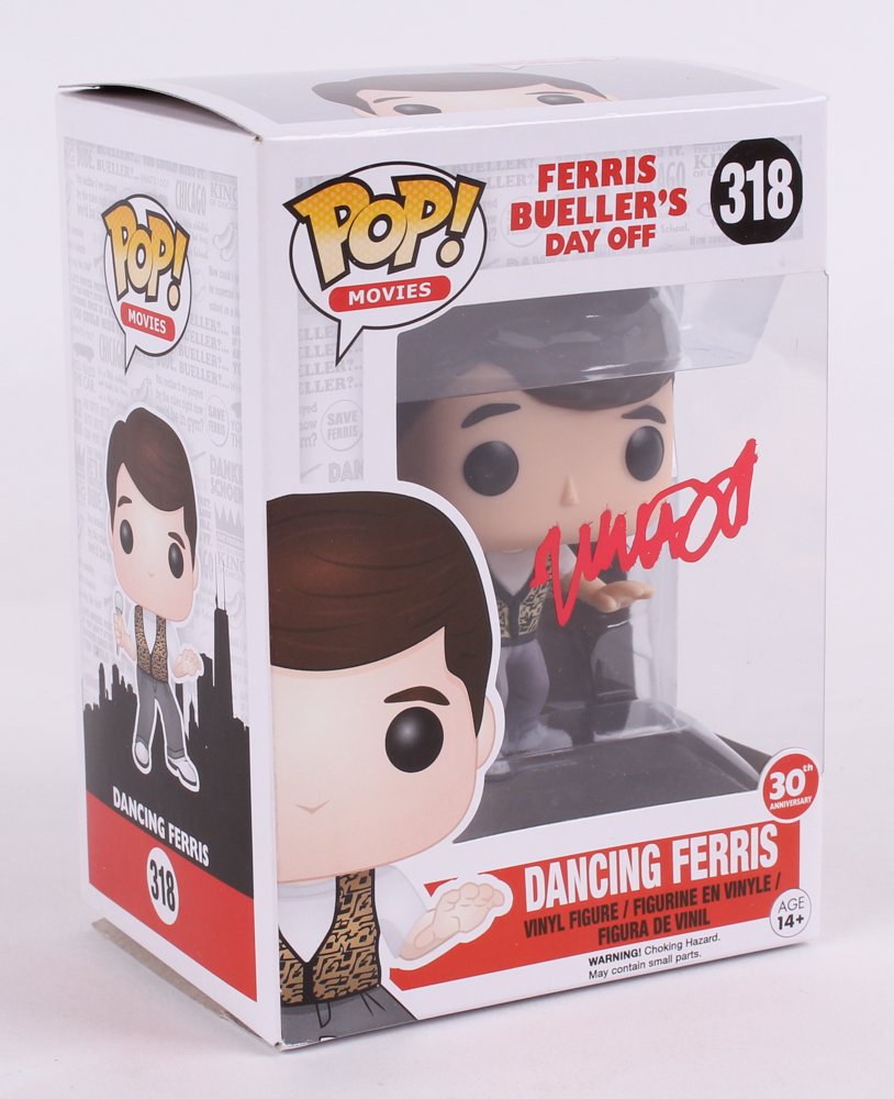 Matthew Broderick Signed Ferris Bueller's Day Off "Dancing Ferris" Funko Pop Vinyl Figure (Beckett COA) at PristineAuction.com Matthew Broderick Signed Ferris Bueller's Day Off "Dancing Ferris" Funko Pop Vinyl Figure (Beckett COA) at PristineAuction.com