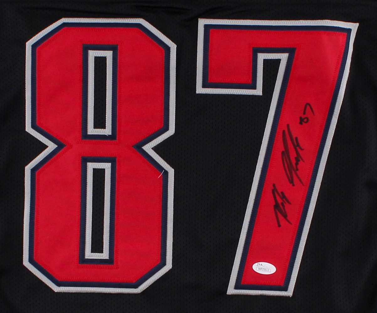 Rob Gronkowski Signed Patriots Jersey (JSA COA) at PristineAuction.com Rob Gronkowski Signed Patriots Jersey (JSA COA) at PristineAuction.com
