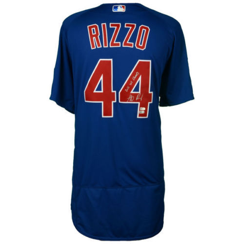 Anthony Rizzo Signed Cubs 2016 World Series Majestic Authentic Jersey Inscribed "2016 WS Champs" (MLB) at PristineAuction.com Anthony Rizzo Signed Cubs 2016 World Series Majestic Authentic Jersey Inscribed "2016 WS Champs" (MLB) at PristineAuction.com
