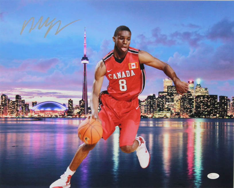 Andrew Wiggins Signed Team Canada 16x20 Photo (JSA COA) at PristineAuction.com Andrew Wiggins Signed Team Canada 16x20 Photo (JSA COA) at PristineAuction.com