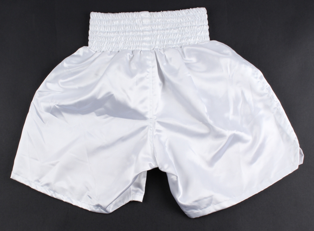 James "Buster" Douglas Signed Boxing Shorts (MAB Hologram) at PristineAuction.com James "Buster" Douglas Signed Boxing Shorts (MAB Hologram) at PristineAuction.com