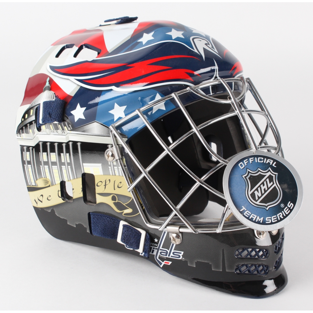FullSize Authentic Washington Capitals Goalie Mask Pristine Auction