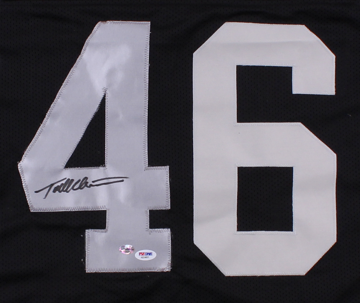Todd Christensen Signed Raiders Jersey (PSA COA) at PristineAuction.com Todd Christensen Signed Raiders Jersey (PSA COA) at PristineAuction.com