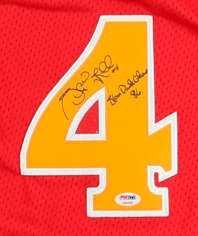 Spud Webb Signed Hawks Jersey Inscribed "Slan Dunk Champ 86" (PSA COA) at PristineAuction.com Spud Webb Signed Hawks Jersey Inscribed "Slan Dunk Champ 86" (PSA COA) at PristineAuction.com