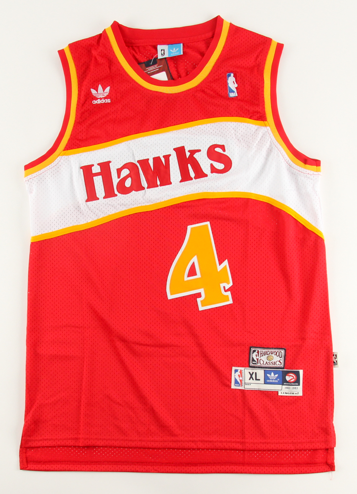 Spud Webb Signed Hawks Jersey Inscribed "Slan Dunk Champ 86" (PSA COA) at PristineAuction.com Spud Webb Signed Hawks Jersey Inscribed "Slan Dunk Champ 86" (PSA COA) at PristineAuction.com