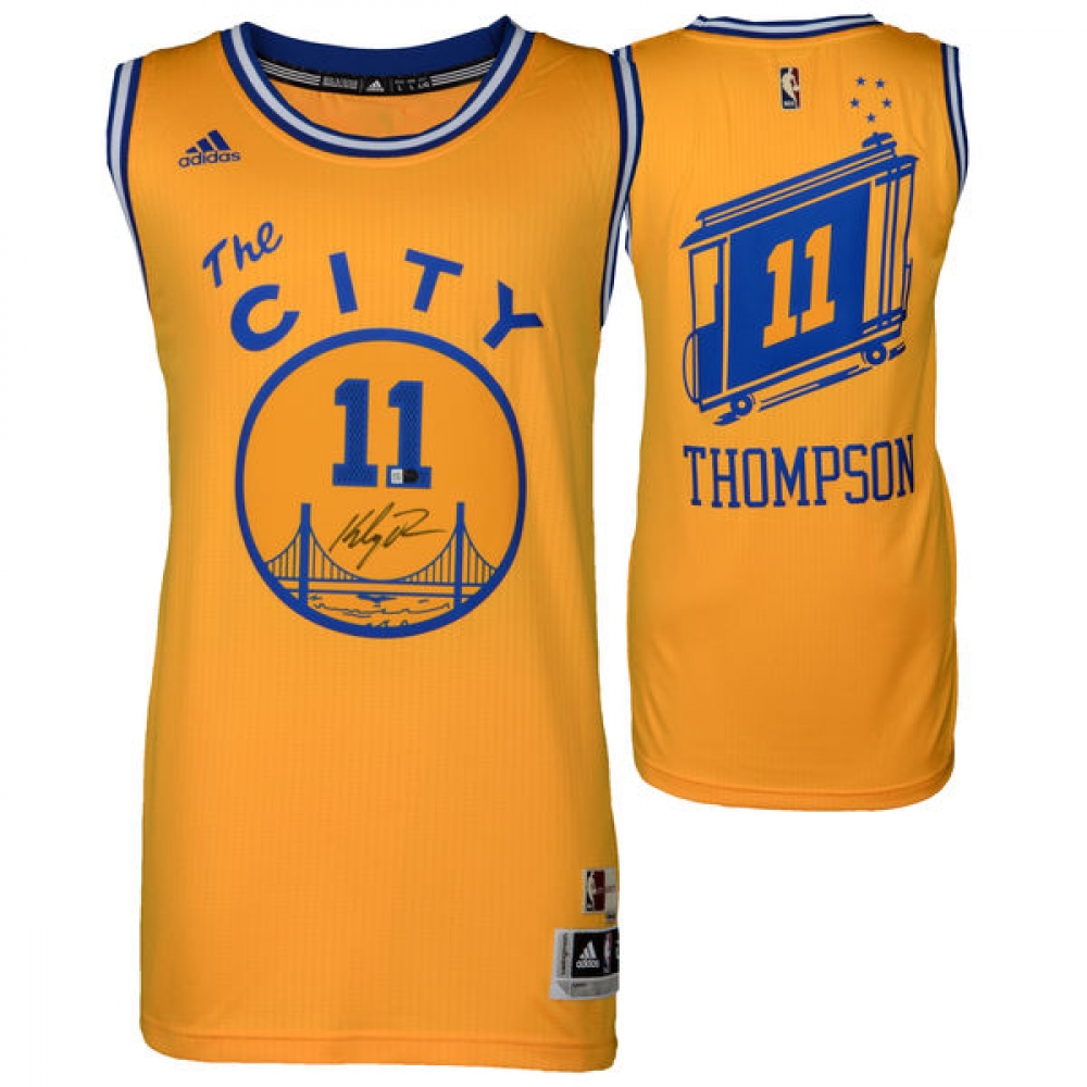 klay thompson the city jersey