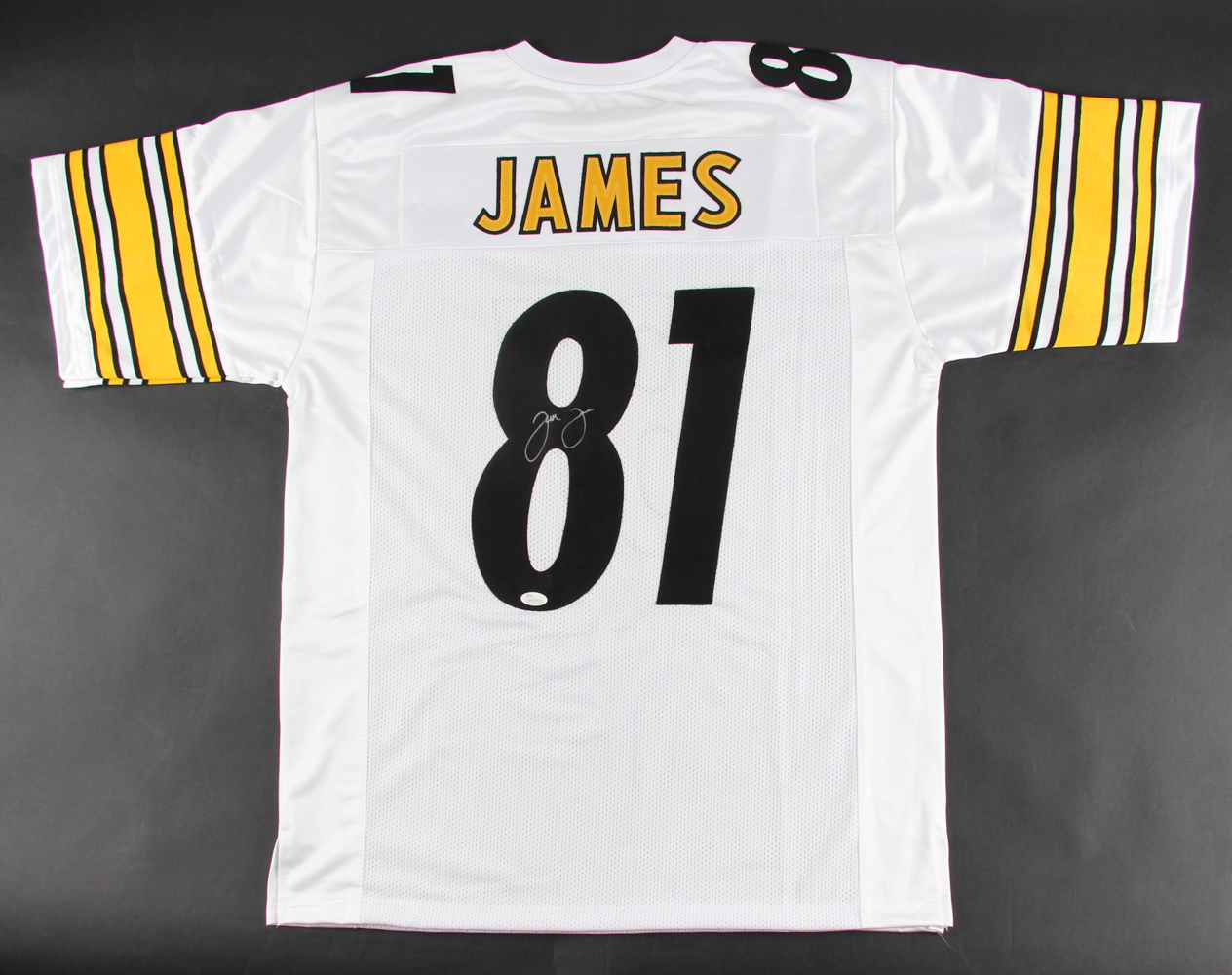 Jesse James Signed Steelers Jersey (JSA COA) at PristineAuction.com Jesse James Signed Steelers Jersey (JSA COA) at PristineAuction.com