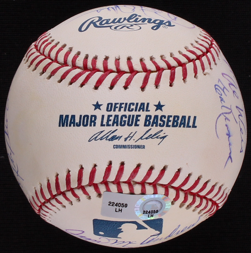 1969 Mets World Series Champions OML Baseball Team-Signed by (19) with Tom Seaver, Al Weis, Jim McAndrew, Joe PIgnataro, Amos Otis, Wayne Garrett (MLB Hologram) at PristineAuction.com 1969 Mets World Series Champions OML Baseball Team-Signed by (19) with Tom Seaver, Al Weis, Jim McAndrew, Joe PIgnataro, Amos Otis, Wayne Garrett (MLB Hologram) at PristineAuction.com